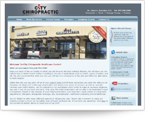 City Chiropractic - Web & Flash Sample