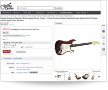 Guitar Center - Product Details Page