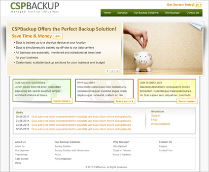 CSP Backup Website